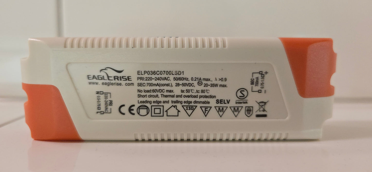 ✅ LED-Treiber – Eaglerise ELP036C0700LSD1