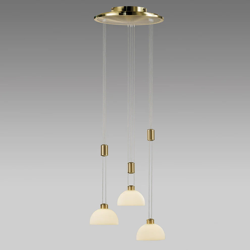 B+M MOON II Pendelleuchte rund
