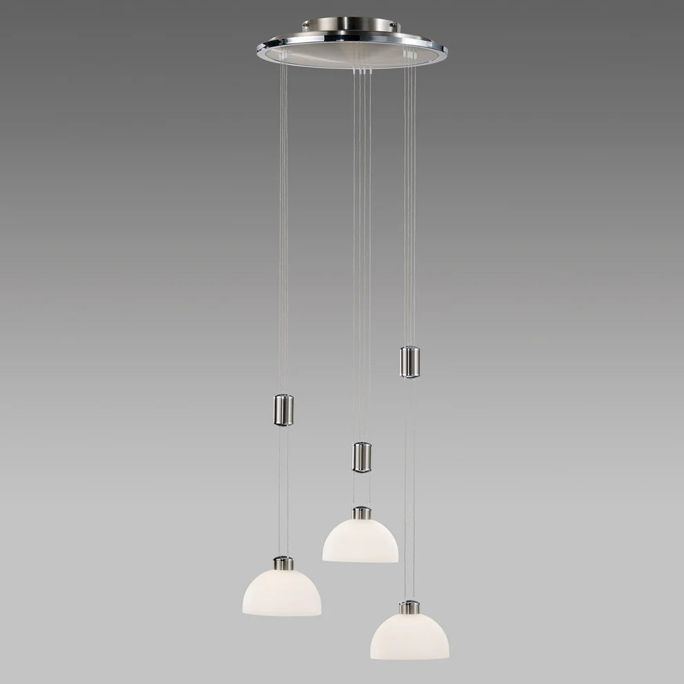 B+M MOON II Pendelleuchte rund