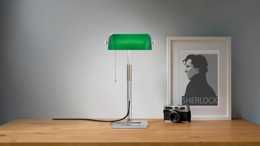 B+M BANKERS LAMP II Tischleuchte