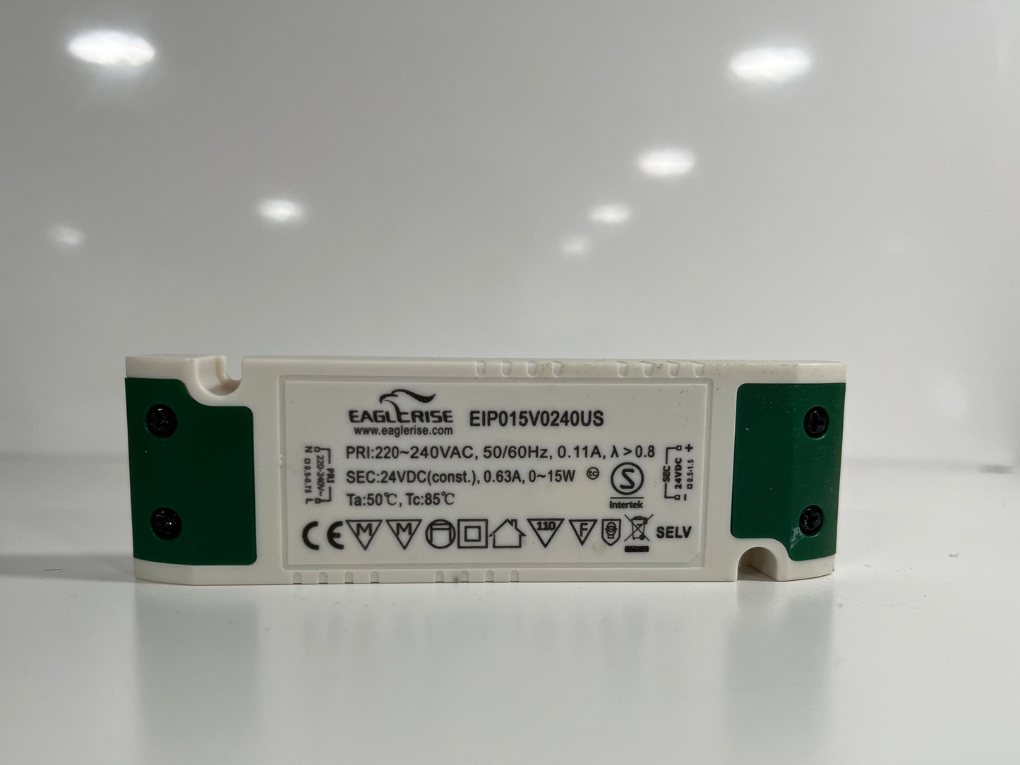 LED Treiber Trafo Eaglerise EIP015V0240US Driver Ersatztrafo Netzteil 630mA
