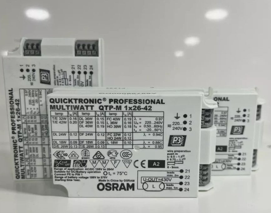 Osram EVG Quicktronic Multiwatt QTP-M 1x26-42
