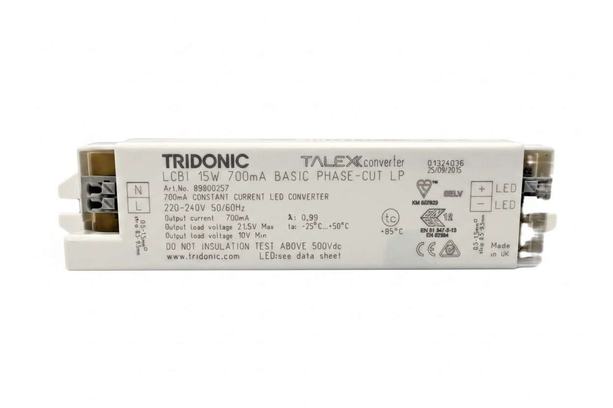 LED-Treiber Tridonic LCBI 15W 700mA BASIC PHASE-CUT LP Art.89800257