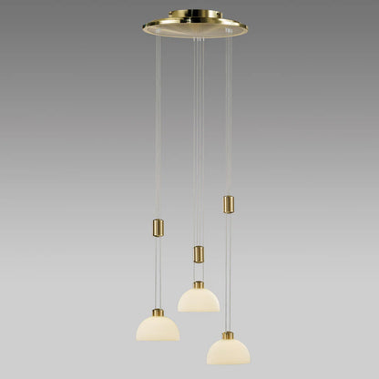 B+M MOON II Pendelleuchte rund