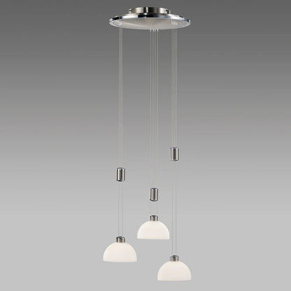 B+M MOON II Pendelleuchte rund