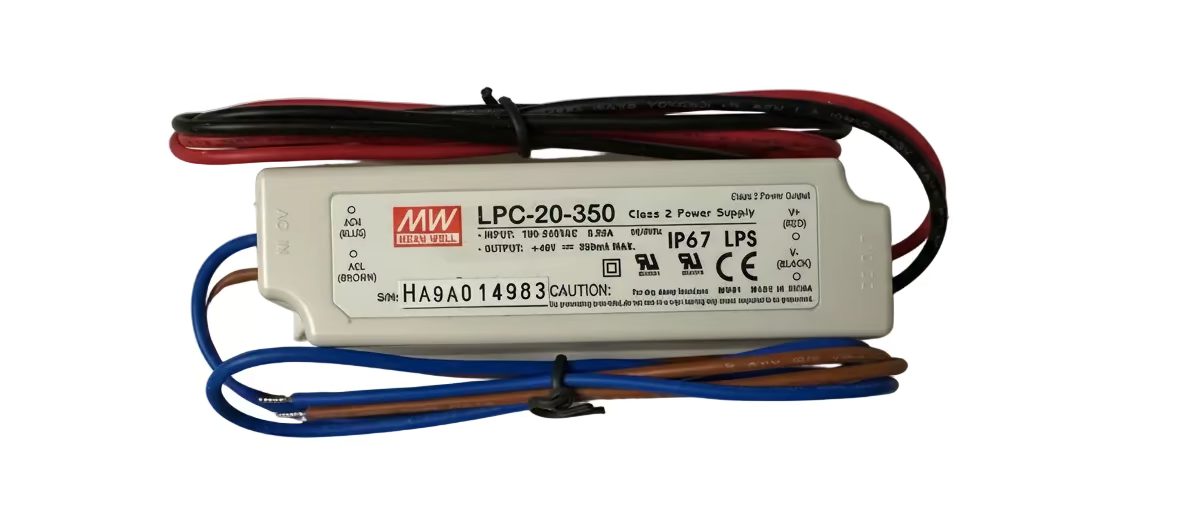 Mean Well LPC-20-350 LED-Treiber Konstantstrom 16.8W 0.35A 9 - 48 V/DC nicht dimmbar, Überlastschutz