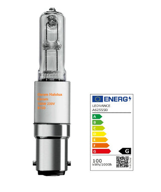 Osram  B15D Halolux Ceram 100W 230V 64475AM
