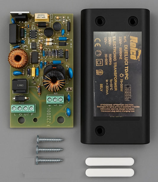Relco DUELUCI TD/PC – Elektronisches Vorschaltgerät für Tastersteuerung