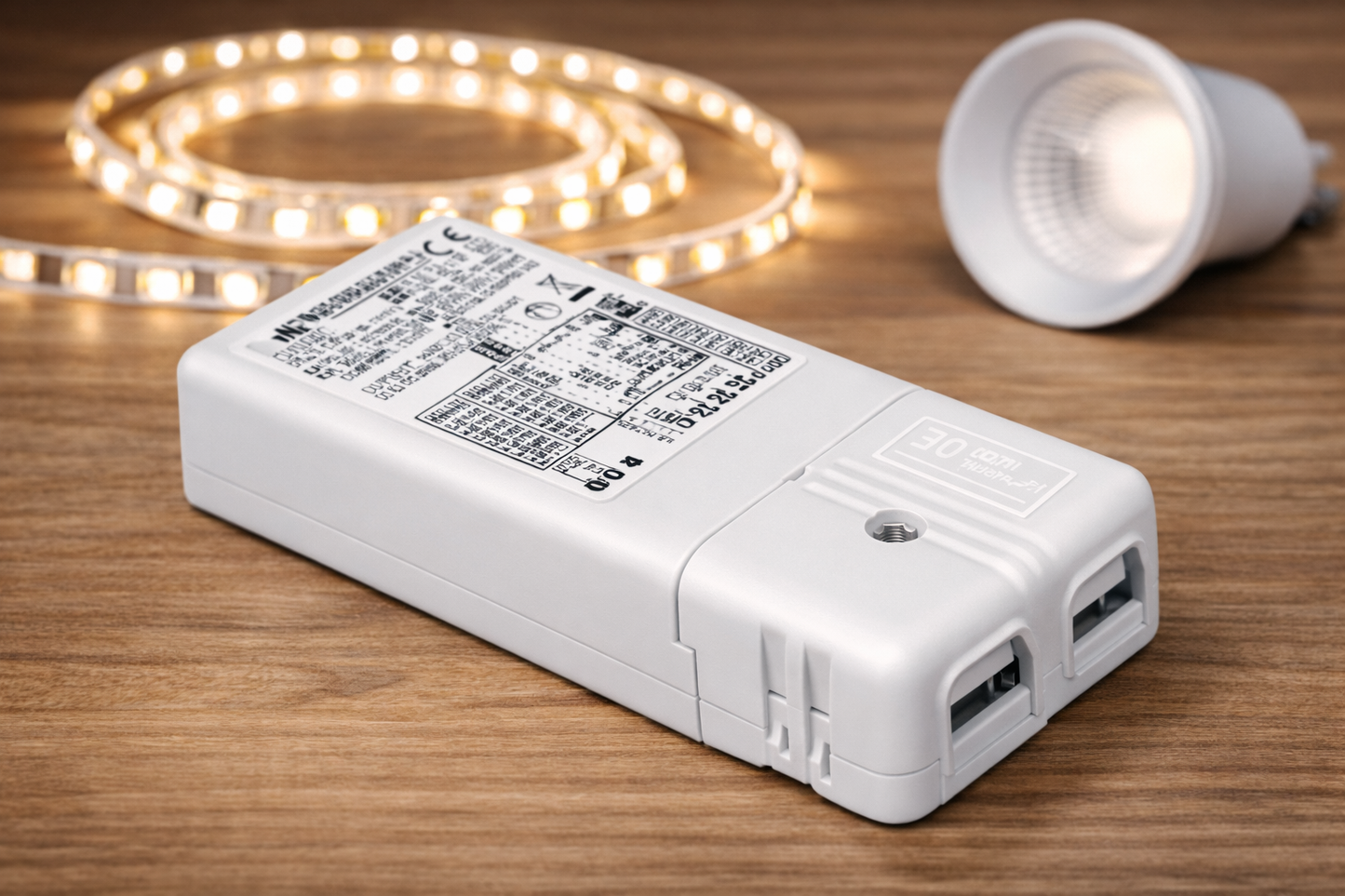 TCI DC LED Driver Netzteil Mini Jolly bis 20W 250-900mA & 12/24V dimmbar 1-10V & Taster