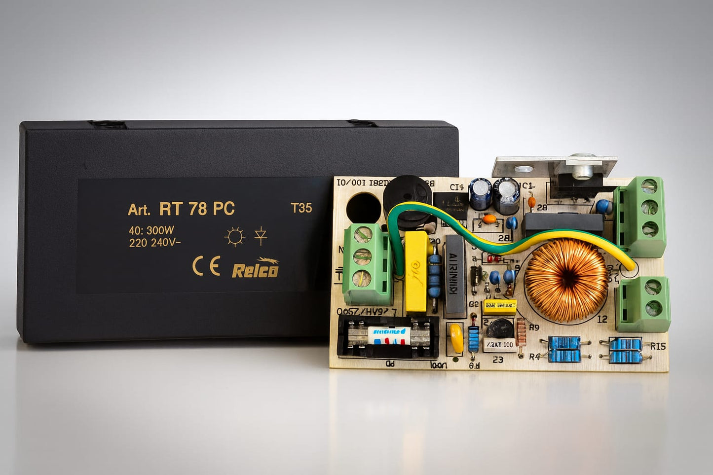 Relco RT78 PC  Taster-Schnurdimmer 230V 40-300W